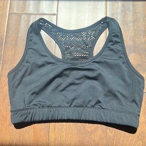 Black Sports Bra